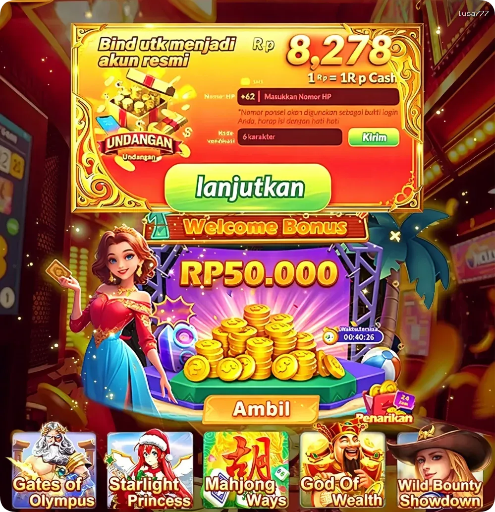 lusa777 Masuk