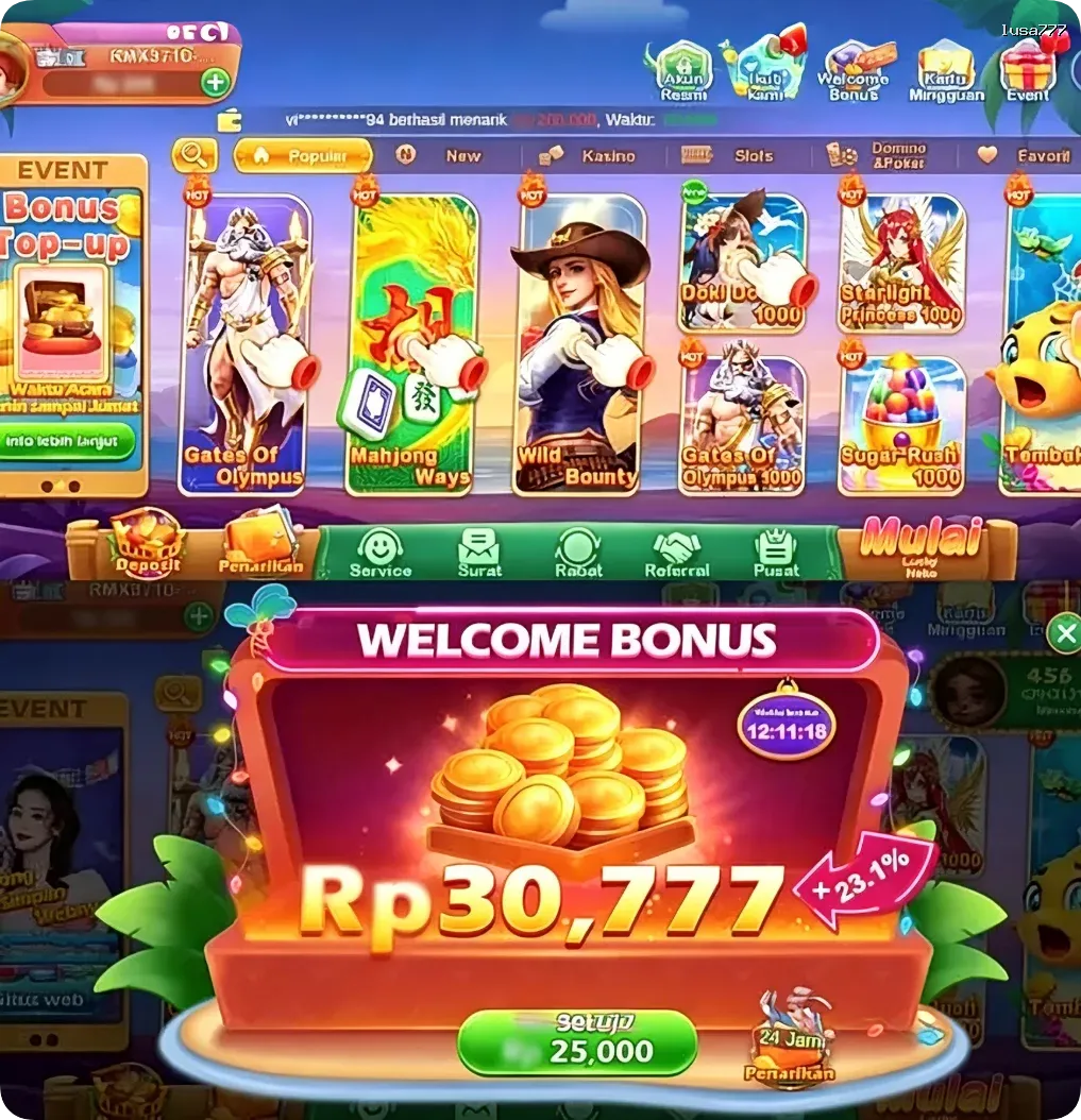 lusa777 Resmi - Unduh APK