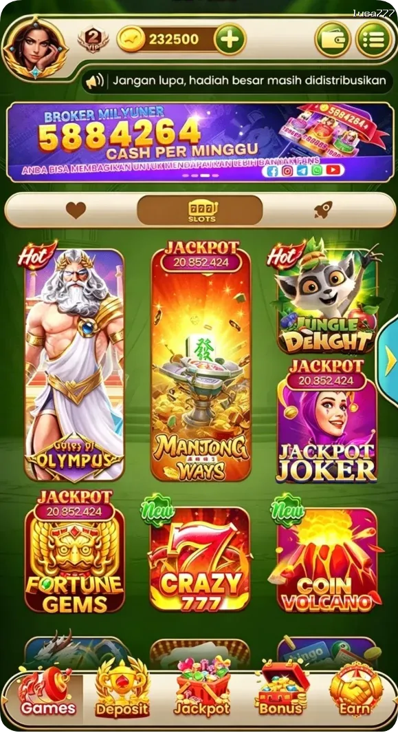 lusa777 Preview - Resmi Unduh